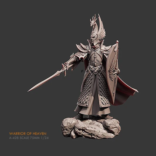 75MM Resin model kits DIY toy colorless and self-assembled A-428