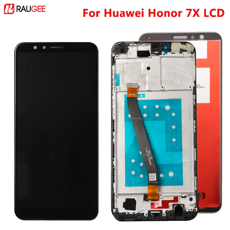 Pantalla LCD t&aacute;ctil para Huawei Honor 7X, montaje de digitalizador, pantalla de repuesto para Huawei Honor 7X, BND-AL10/L22-0