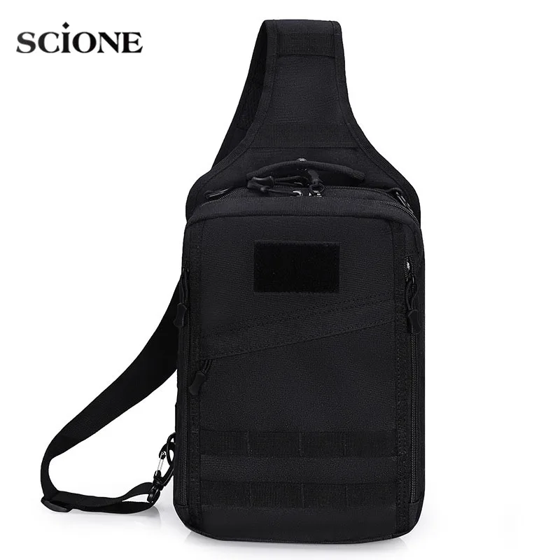 

Outdoor Tactical Shoulder Bag Sling Miliatry Camouflage Backpack Sports Leisure Riding Messenger Camping Backpack Chest X462A