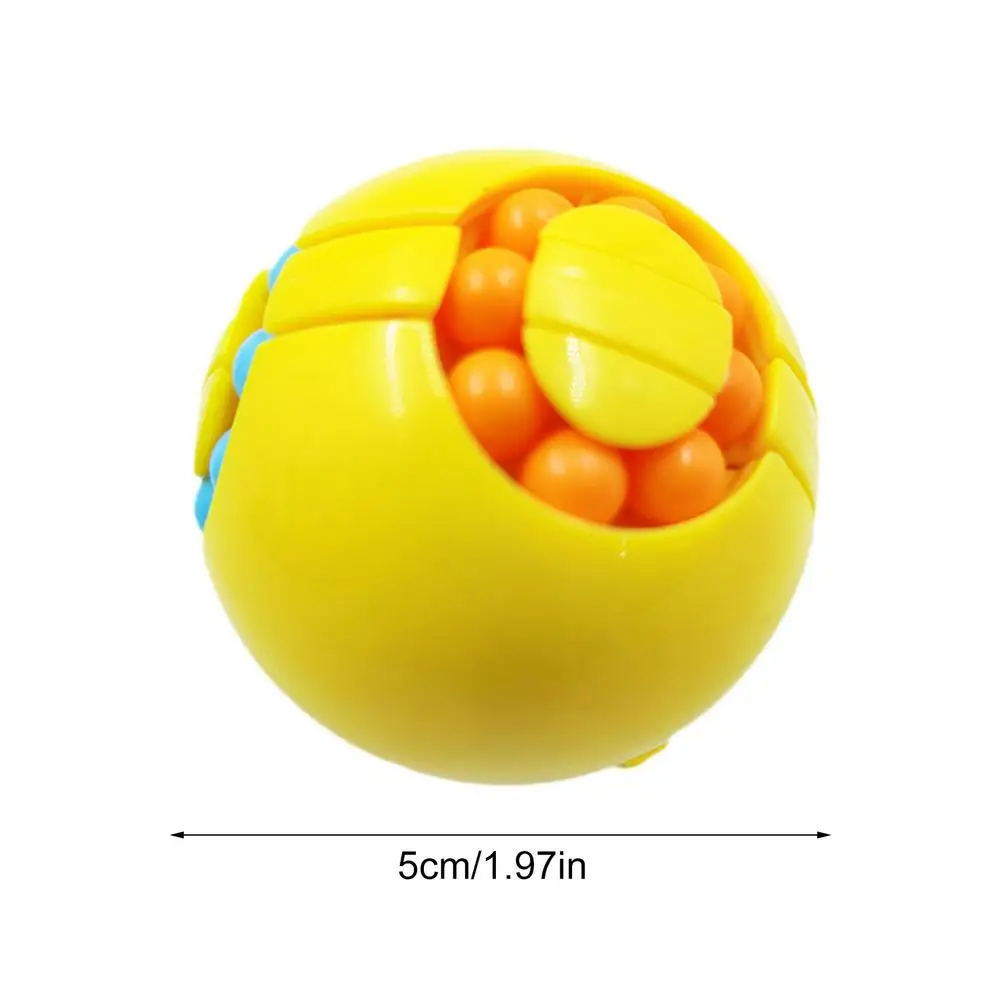 Pelota para cubos m&aacute;gicos de descompresi&oacute;n, puzle sensorial, juego de inteligencia, juguetes antiestr&eacute;s, Bola de ventilaci&oacute;n, novedad-5