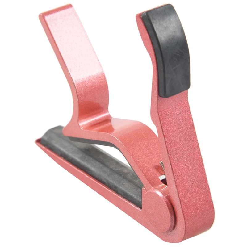 

Clamp Key Trigger Capo for Acoustic Electric Classic Guitar (Pink)