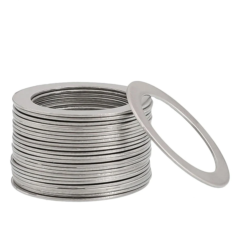 M3-M35 THK 0.1 0.2 0.3 0.5 Flat Washer Ultrathin Gasket Ultra-Thin Shim Thickness 304 Stainless Steel O-ring | Обустройство дома