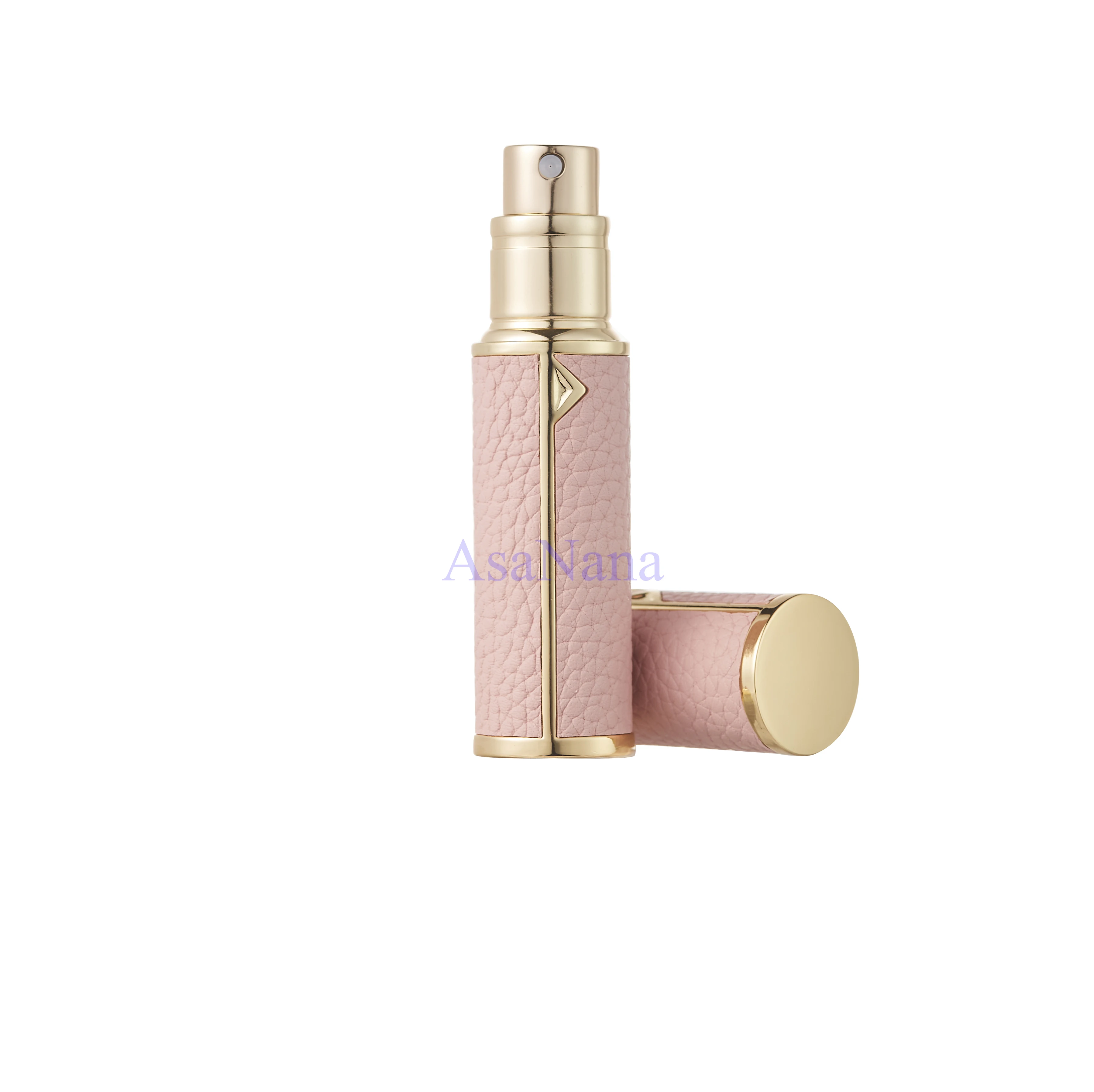 5ml Refillable Mini Perfume Spray Bottle Aluminum Atomizer Portable Travel Cosmetic Container Real Leather | Красота и здоровье