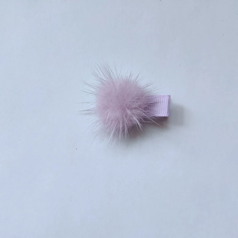 Резинки для волос с помпоном 20 шт. GR113 | Аксессуары одежды