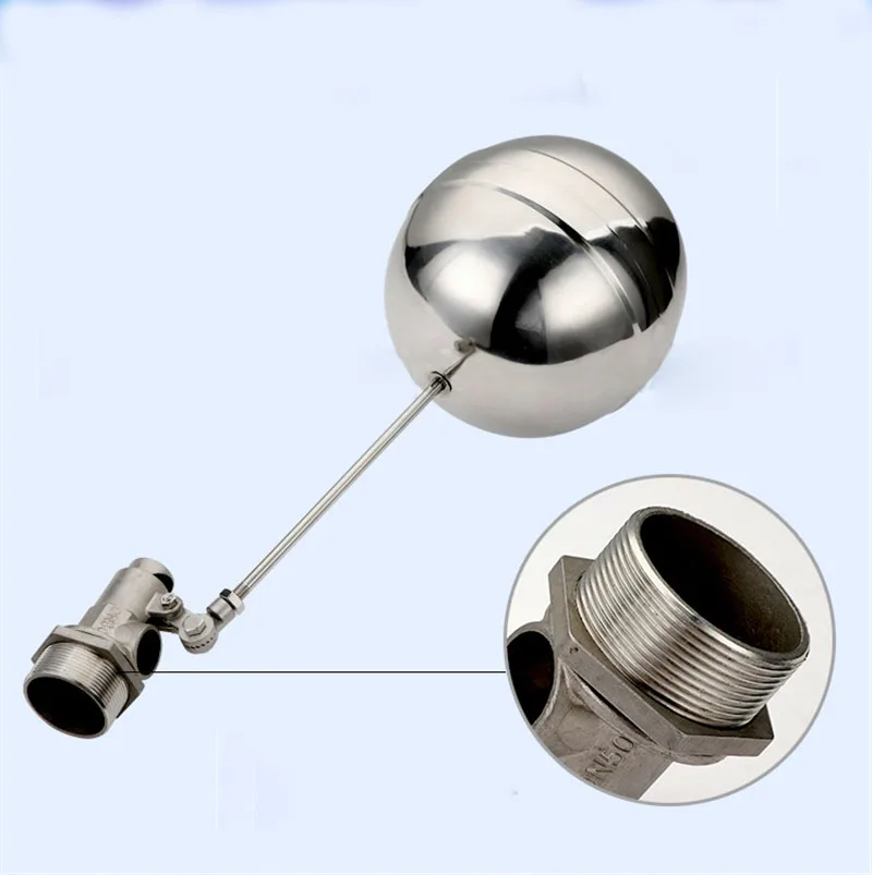 

Шаровой поплавковый клапан DN15/DN20/DN25 с наружной резьбой, из нержавеющей стали