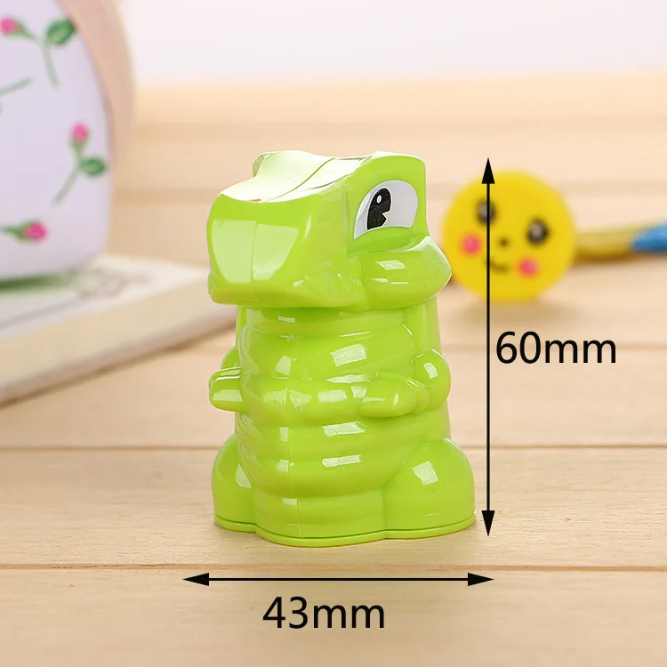 Милый динозавр Стиль точилка для карандаша ручная канцелярские принадлежности