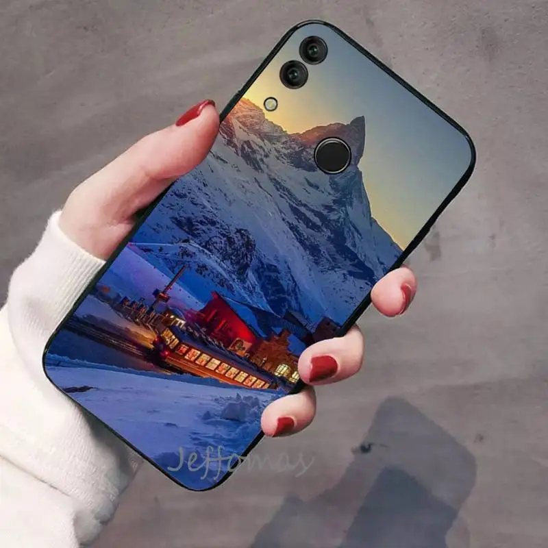 

mountain house Phone Case For Huawei Honor view 7a5.45inch 7c5.7inch 8x 8a 8c 9 9x 10 20 10i 20i lite pro