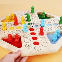 childrens flying chess game chess wooden toy board game baby parent child interaction early education educational chess toys