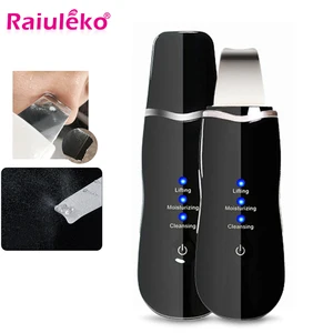 Ультразвуковой скребок для глубокой аппарат для чистки лица кожи для удаления загрязнений, пятен и морщин, Отбеливание лица, лифтинг