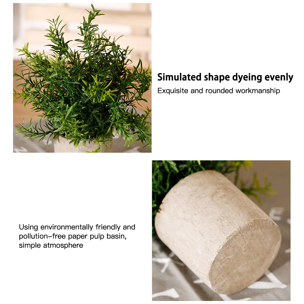 Искусственные растения в горшке искусственный цветочный горшок настольный