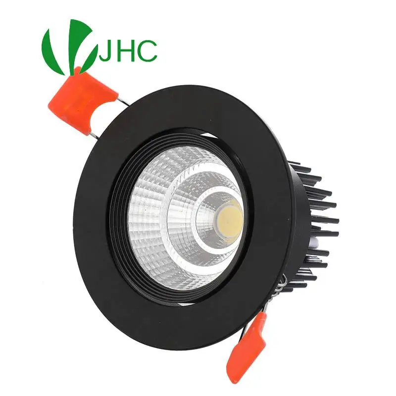 

Dimmable COB LED Downlight light 3W 5W 7W 10W 15W 20W RGB Ceiling Recessed Lights AC120V 240V Panel light Lamp Indoor Lighting