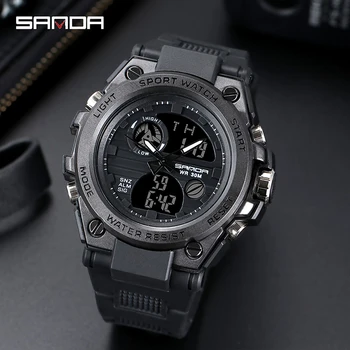 Men Digital Shock Military Sports Watches 5