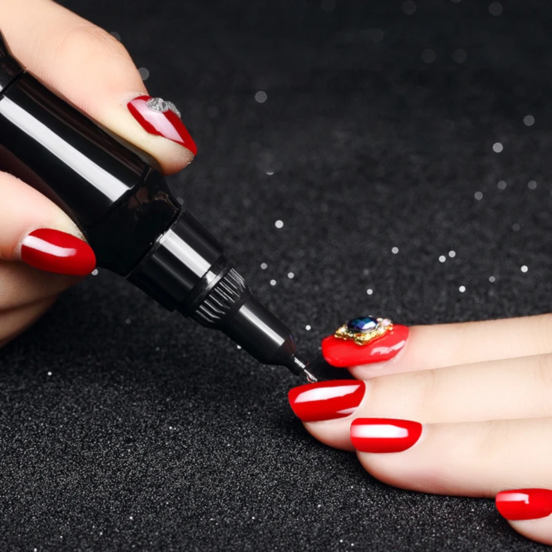 1 бутылка прозрачного клея для ногтей Кристальные ногти 2 способа стирания стразы