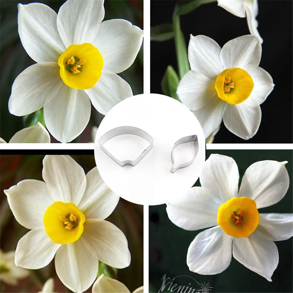 Формы для вырезания печенья форма резки лепестков Нарцисса инструменты работы с