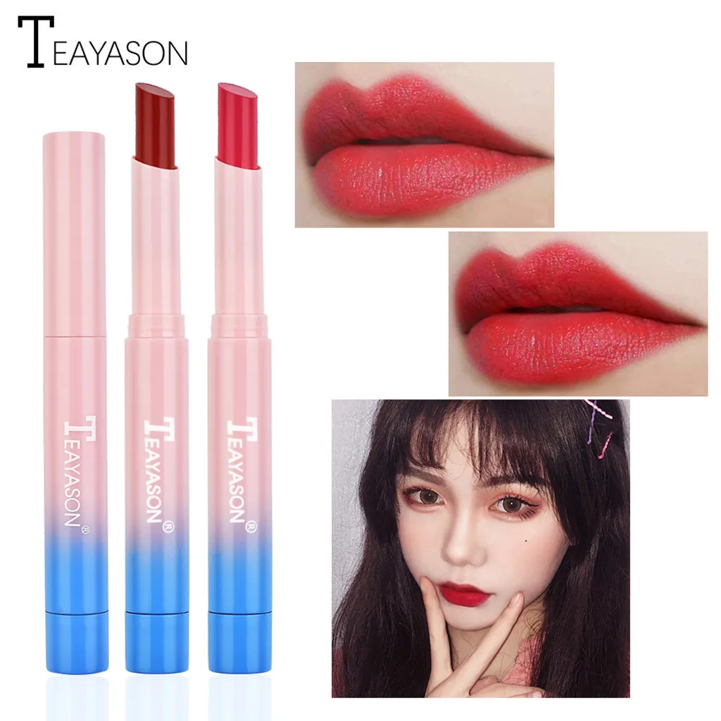 Новая модная помада Милая Красная губная с красным кирпичом Тетя не очень милая