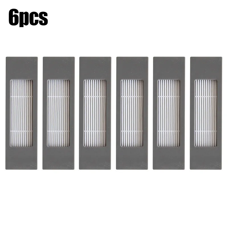 

6pcs Vacuum Cleaner Replace Filter Parts For Ecovacs Deebot 700/750/920/950/T5/T8/T9 Filters Cleaning Kits