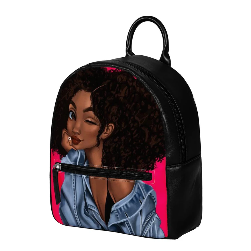 Женские мини рюкзаки из мягкой искусственной кожи WHEREISART школьные сумки на плечо