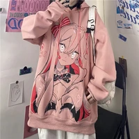 japanese streetwear autumn winter clothes women e girl anime hoodie clothes sweatshirts oversized hoodie cotton fleece cloth
