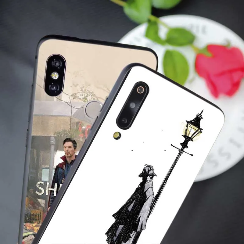 Phone Case for samsung galaxy a50 a70 a30 a40 a20 s8 s9 s10 plus Soft silicone Cover Sherlock Holmes |