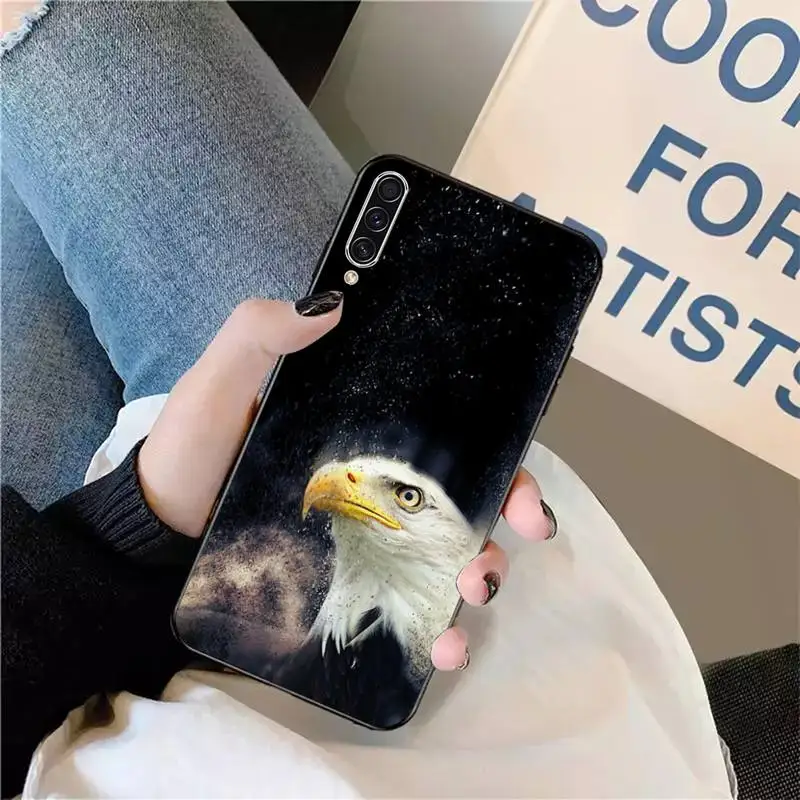 

bald eagle Phone Case For Samsung Galaxy M10 20 30 A 40 50 70 71 6S A2 A6 A9 2018 J7 CORE PLUS STAR S10 5G C8