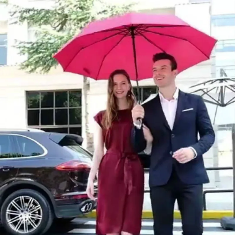Автоматический складной зонт unbrella для мужчин Женский Зонт от дождя и солнца | Дом
