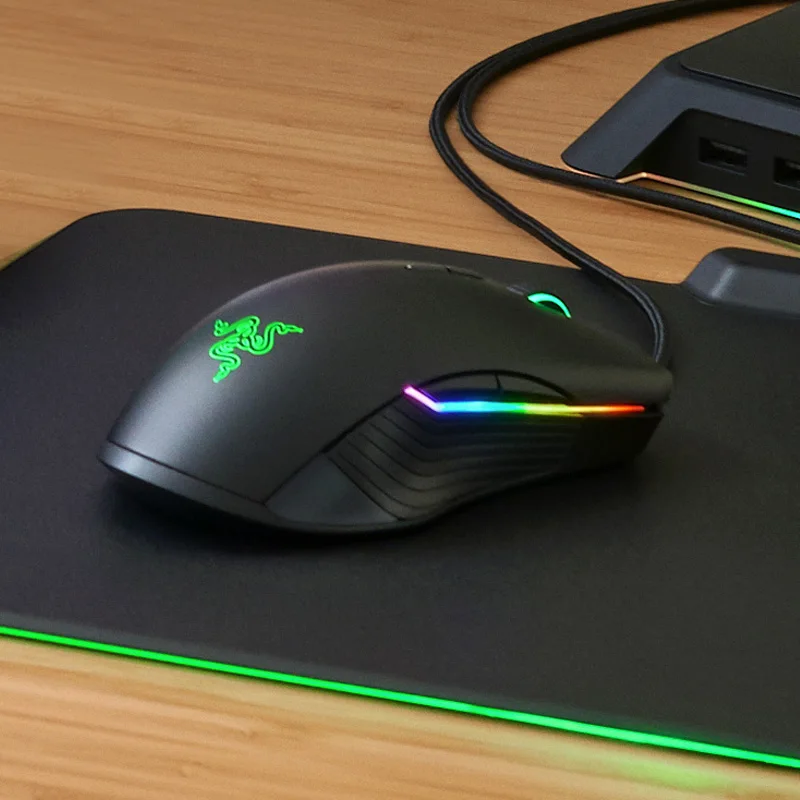 Оригинальная игровая мышь Razer Lancehead tournament edition черная эргономичная оптика Chroma RGB