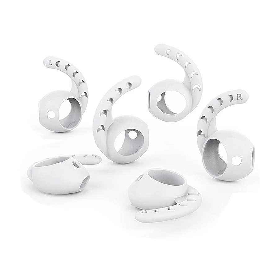 1 пара силиконовые повязки для Airpods 1 2 Чехол для наушников для Airpods силиконовый чехол для уха Pod Funda