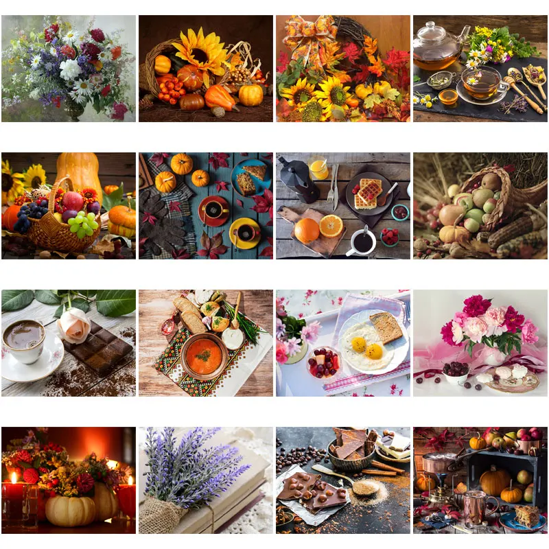 

Diy Diamond Decoration Painting Lavender Fruit Platter Cake Square Diamond Round Diamond Customizable Wall Art Decoration