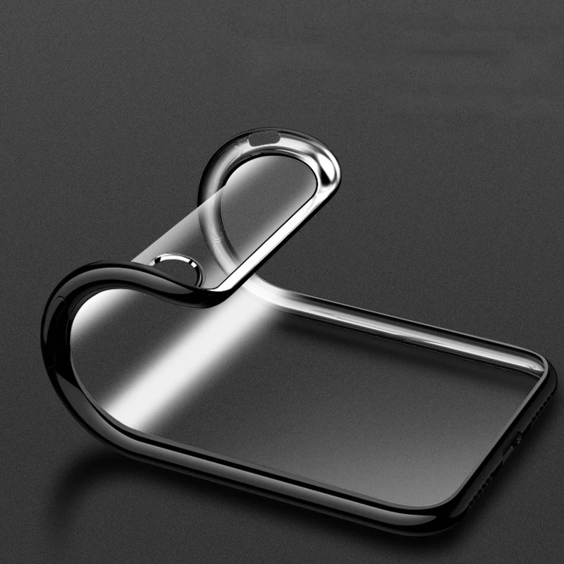 Роскошный чехол для iPhone X XS 8 7 6 s Plus Capinhas ультра тонкий мягкий силиконовый из ТПУ XR