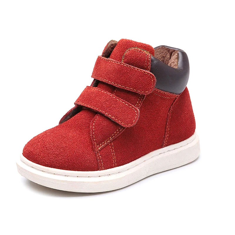 Детские ботинки из натуральной кожи для мальчиков и девочек Лидер продаж 2020 года