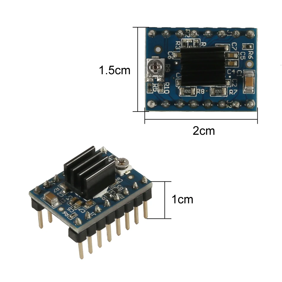 3D-принтеры StepStick DRV8825 A4988 Драйвер шагового двигателя постоянного тока с