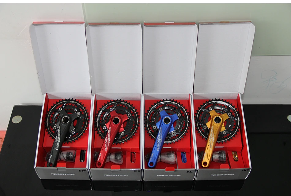 RACEWORK mtb Запчасти для велосипеда шатун mtb шатун для горного велосипеда шатун mtb carbono углеродистая сталь 170 42 т цепь колеса содержит ось