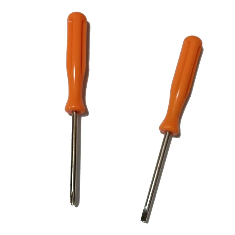 (2 шт./упак.) 3 мм крестовая плоская отвертка инструмент для ремонта шлицевая рhillips 0