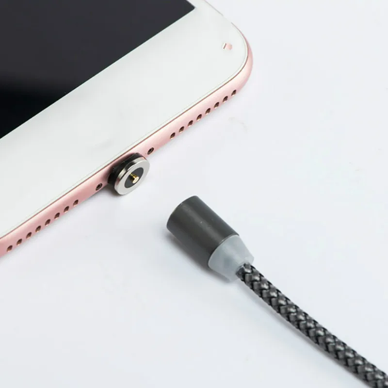 1 м 3 в магнитное зарядное устройство USB кабель для передачи данных C Тип Micro 8 Pin Iphone