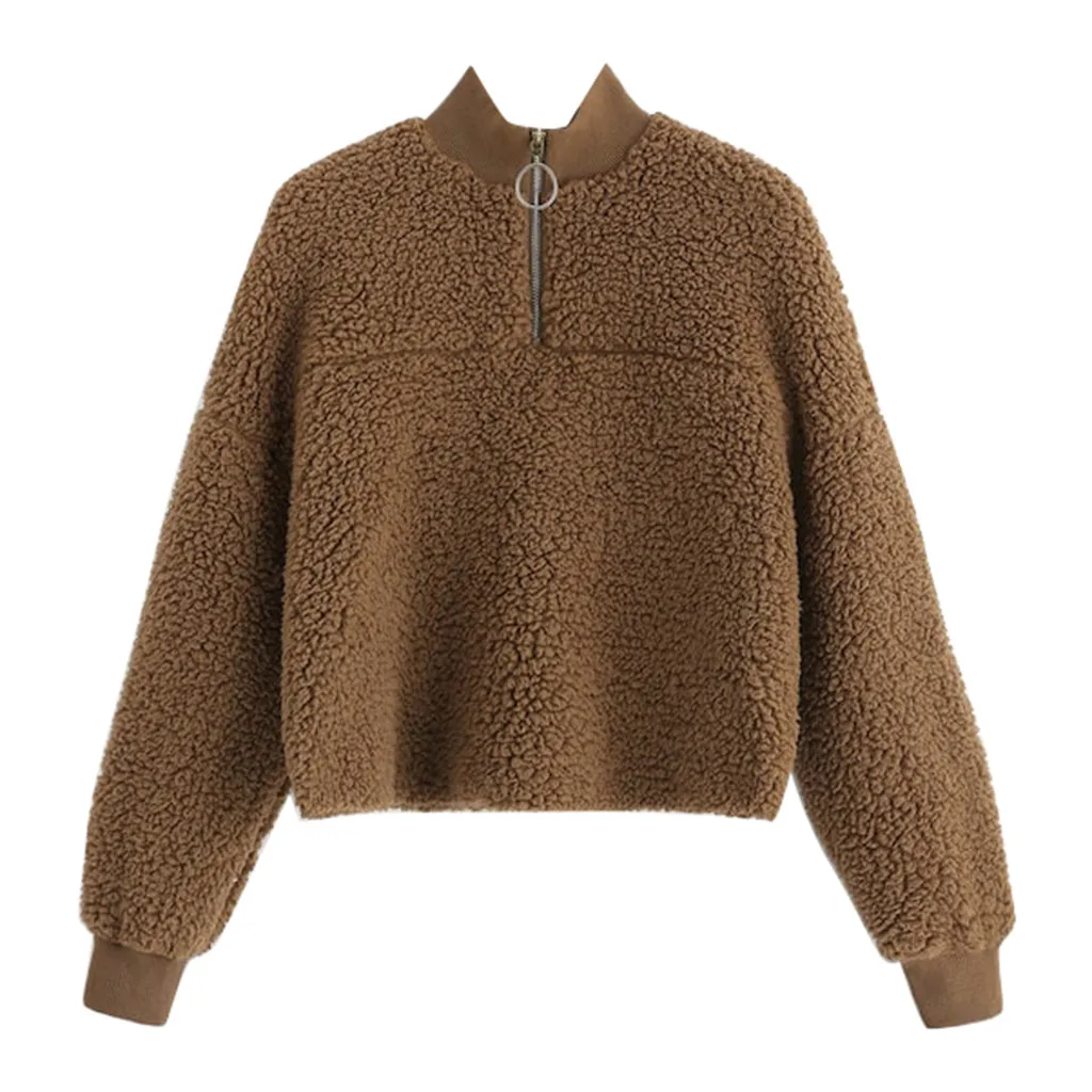 Женский Теплый свитер-водолазка толстый вязаный пуловер в рубчик на Рождество