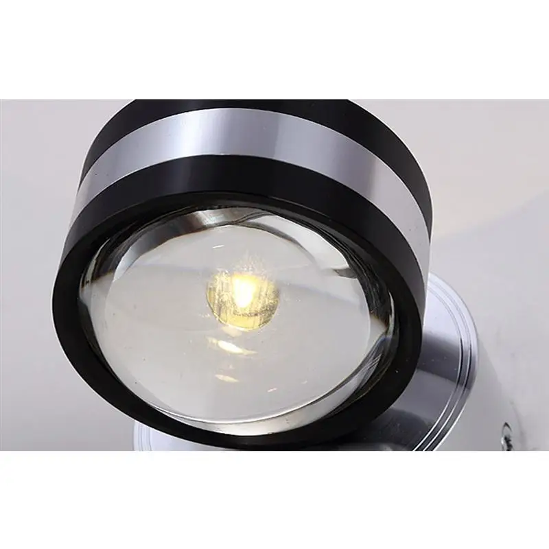 Современный алюминиевый светодиодный настенный светильник ТВ фон односторонний