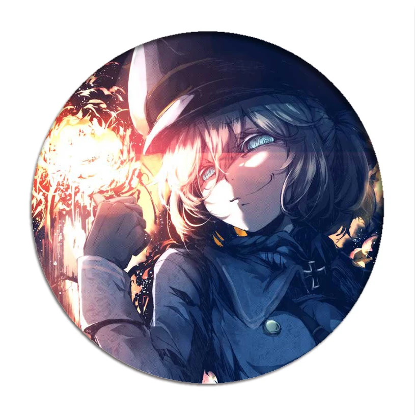 Сага о Тане злые Значки для косплея Таня дегуреплефа брошь икона коллекция