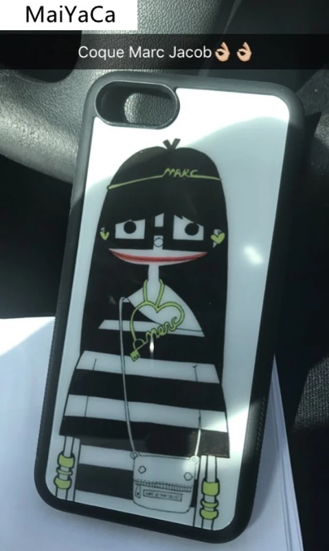 MaiYaCa Божья коровка в горошек для iPhone 4S SE 5C 5S 5 6 6S 7 8 Plus X XR XS MAX samsung черный мягкий