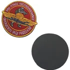 3D значок с вышивкой, Нашивка Американский десантник вышивка значок тактика военно-воздушные силы США украшение одежды открытый ручной шитье Acc