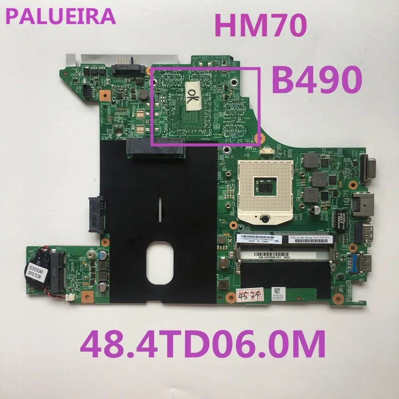 Материнская плата для ноутбука LENOVO B490 материнская B4322 LB49A 12208-1 48 4wz01. 011 hm70 100%