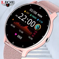 Смарт-часы LIGE с сенсорным экраном, IP67, Bluetooth, для Android и ios