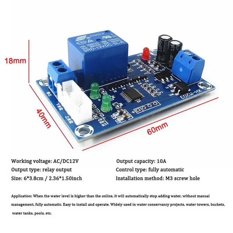 XH-M203 water level controller automatic pump S18 Drop shi | Инструменты