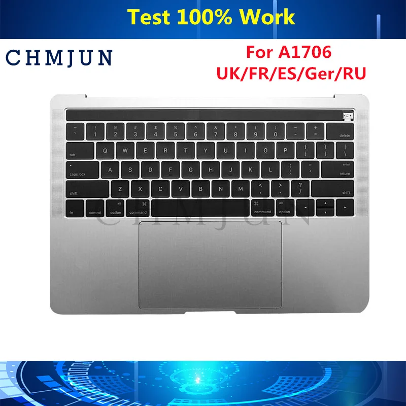 Оригинальные чехлы A1706 с подставкой для рук 13 дюймов Macbook Pro Retina UK RU Ger FR ES AR Azerty Keyboard