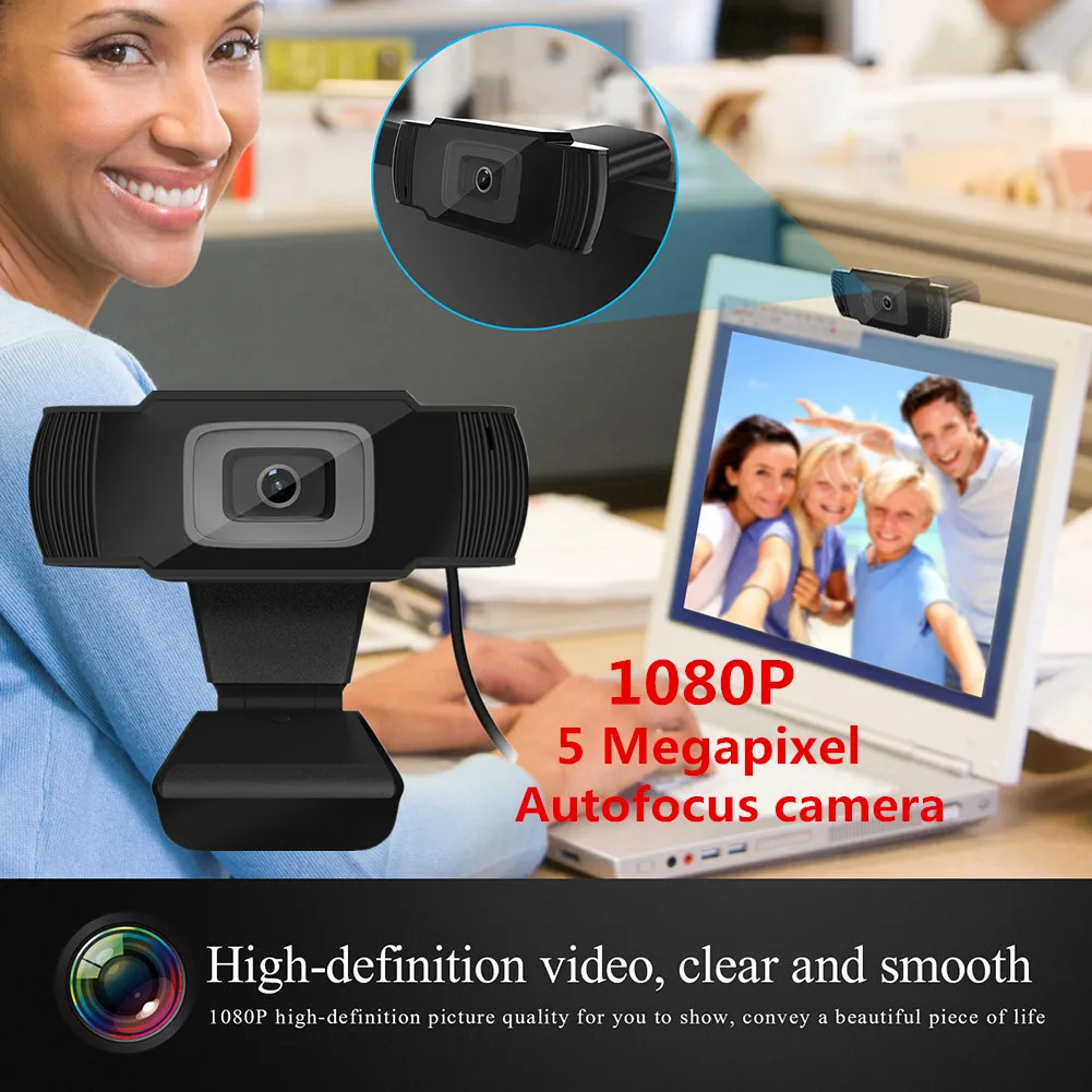 Веб-камера с автофокусом 1080P USB | Компьютеры и офис