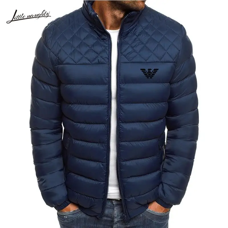

New high quality men's hot sale jacket cotton clothing brand printing men's casual fashion men's zipper direct sales