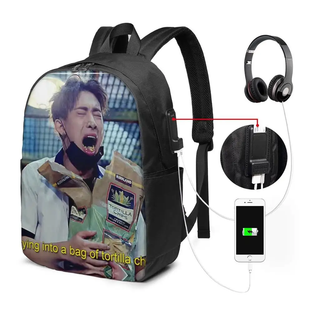 

Kpop Idol Backpack Kpop Idol Backpacks Trend University Bag Teen Man - Woman High quality Multi Pocket Bags