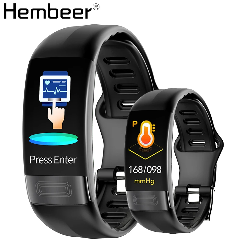 Hembeer H11 смарт-браслет ЭКГ+ HRV точный пульсометр кровяное давление кислородный монитор Часы Браслет pk Fitbits
