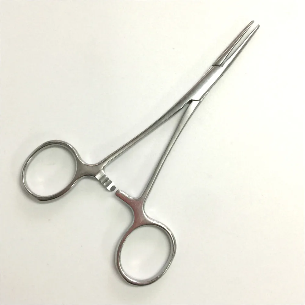 Hemostec щипцы с прямой головкой медицинский инструмент из нержавеющей стали 18 см