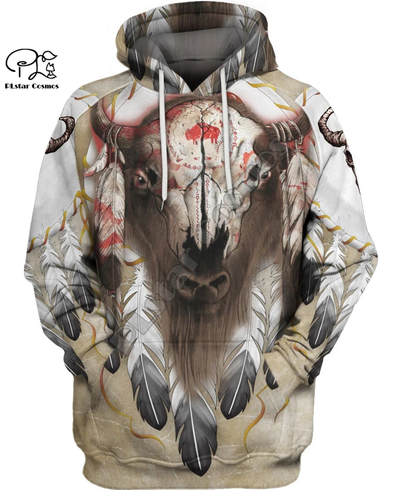 Толстовка унисекс с 3d принтом черепа винтажный свитшот на молнии пуловер