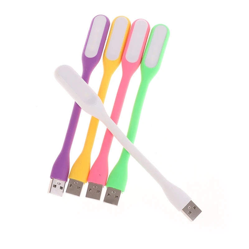 

5pcs Foldable Bright USB Led Book Light Portable Reading Lamp Laptop Night Light